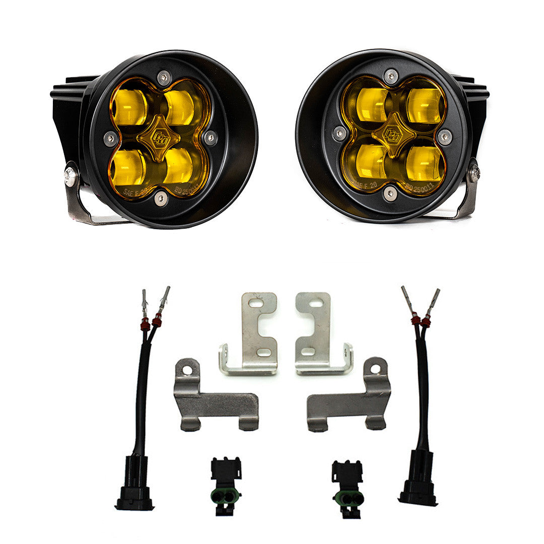 Baja Designs Squadron-R Fog Pocket Light Kit 2012-2023 Toyota Tacoma / 2014-2021 Tundra / 2010-2024 4Runner