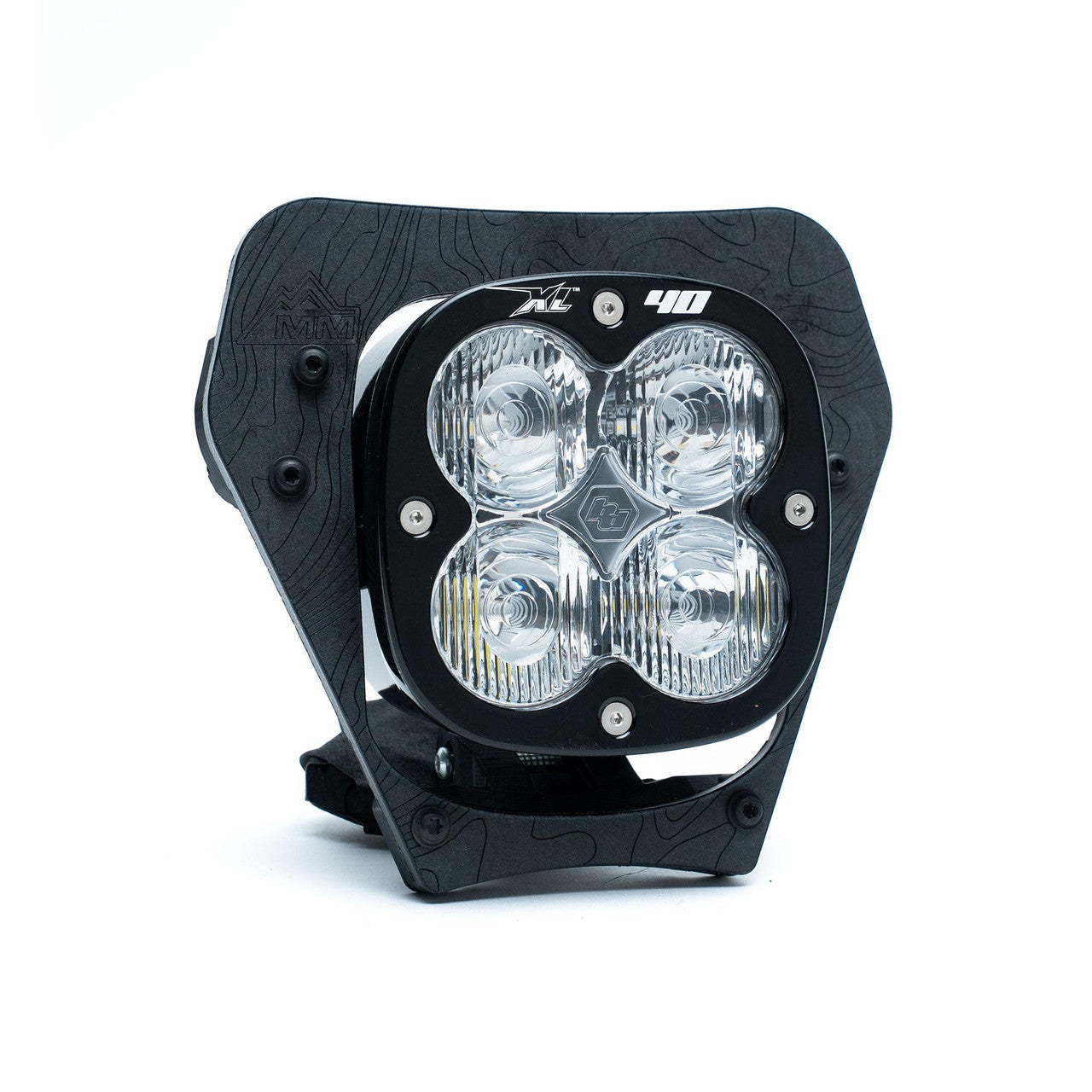 Baja Designs XL40 (D/C) LED Headlight Kit - KTM 150-300 XC-W; 350-500 EXC-F/XW-F; 450 XCF-W ('24-25)