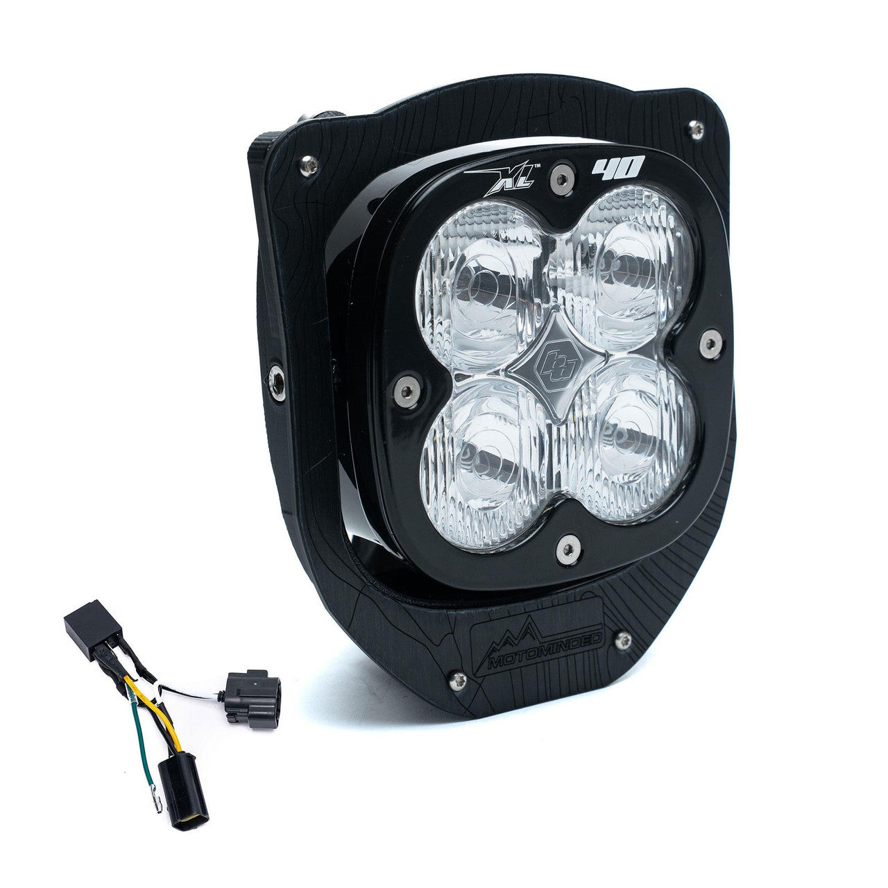Baja Designs XL40 (D/C) LED HEADLIGHT KIT W/ HI-LOW HARNESS - HUSQVARNA FE-S ('24-25)