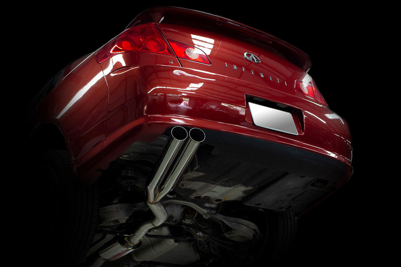 ISR Performance EP Dual Tip Exhaust - Infiniti G35 Sedan 2003-2004