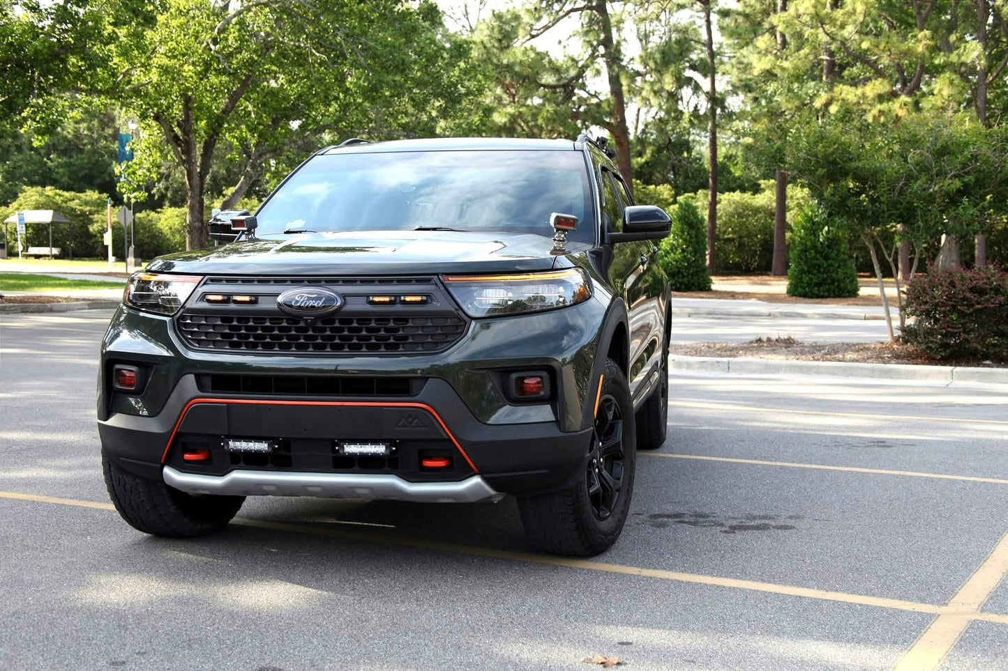 Traxda Leveling Kit 2020-2025 Ford Explorer 4×2 - 2" Front / 2" Rear 102060