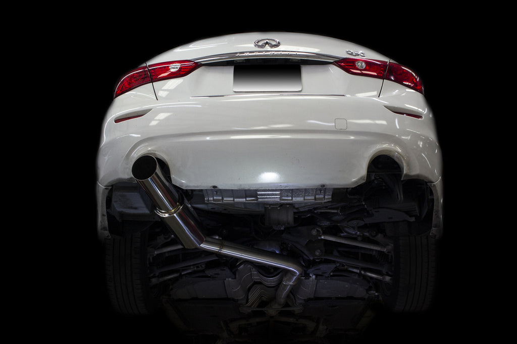 ISR Performance Single GT Exhaust - Infiniti Q50 14+ VQ37 VR30