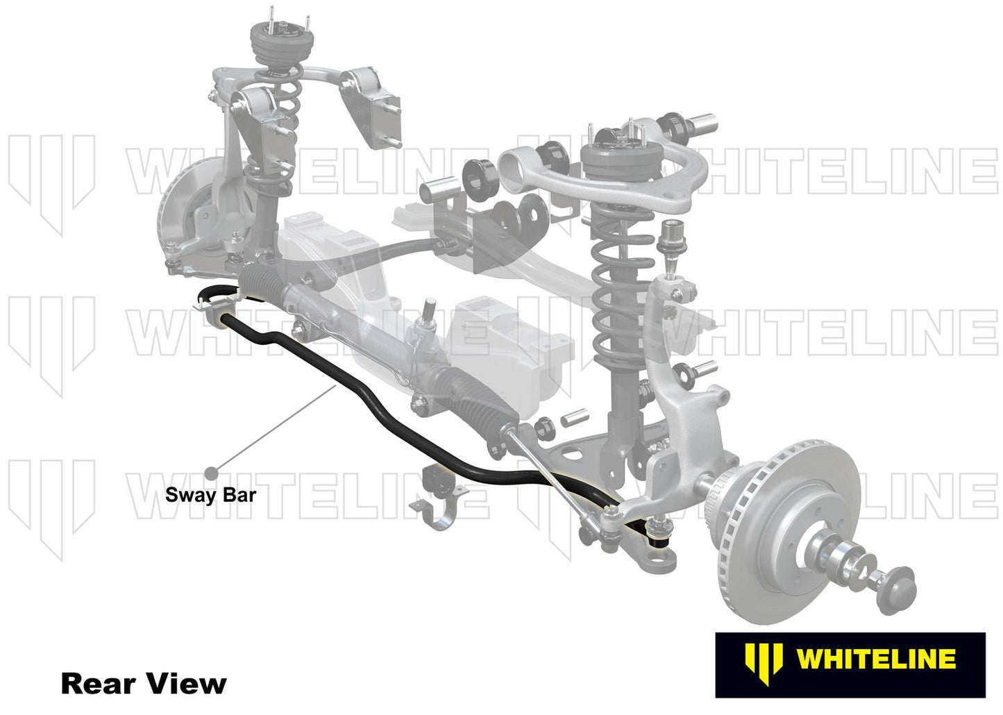 Whiteline Front 30mm Sway Bar 2000-2009 Honda S2000 (AP1 / AP2)