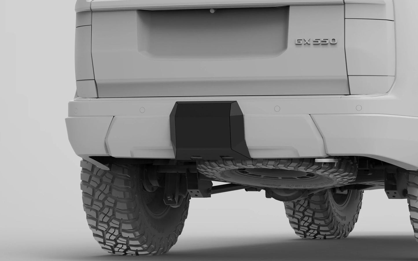2024-Current Lexus GX550 Rear Hitch Skid Cover
