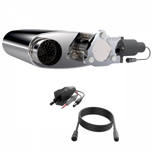 Quick Time Performance 3" QTP Screamer Twintronic Muffler