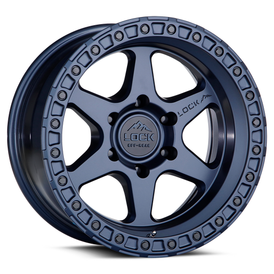 17x9.0 Lock Off-Road Olympus Matte Blue
