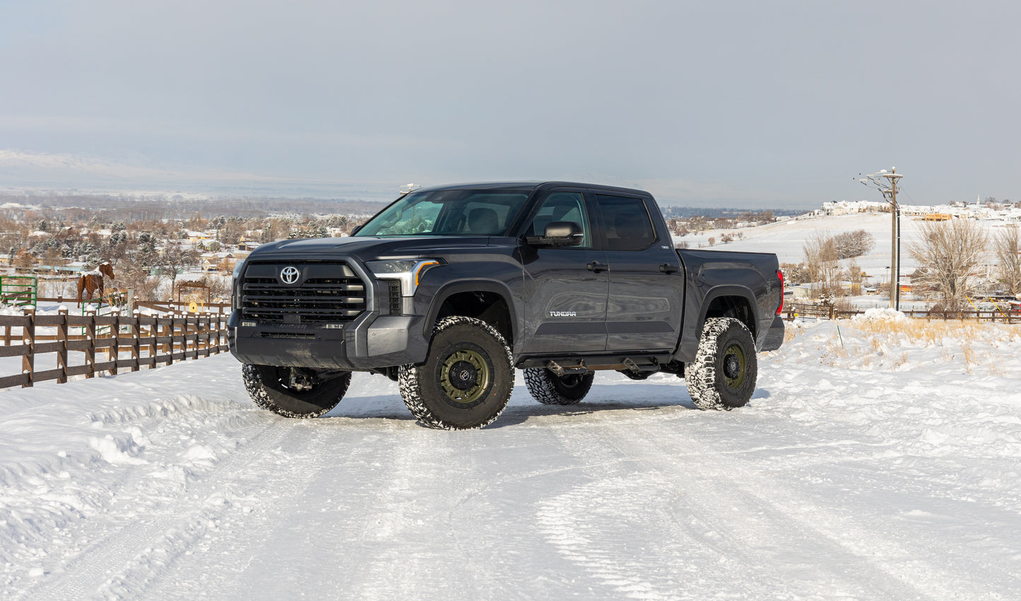 ReadyLift SST2.1 Suspension System with Falcon 2.1 Struts/Shocks | 2022–2025 Toyota Tundra (3" Front)