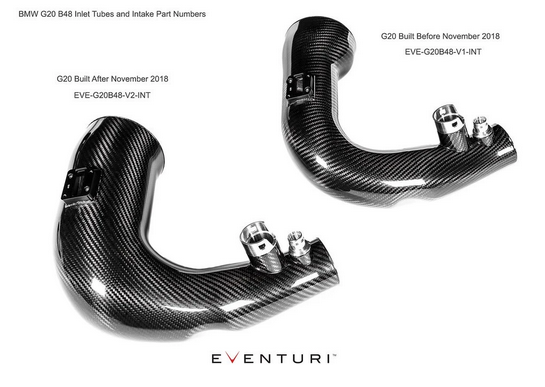 Eventuri BMW G2X / G42 B48 Black Carbon Intake System - November 2018 - 2022