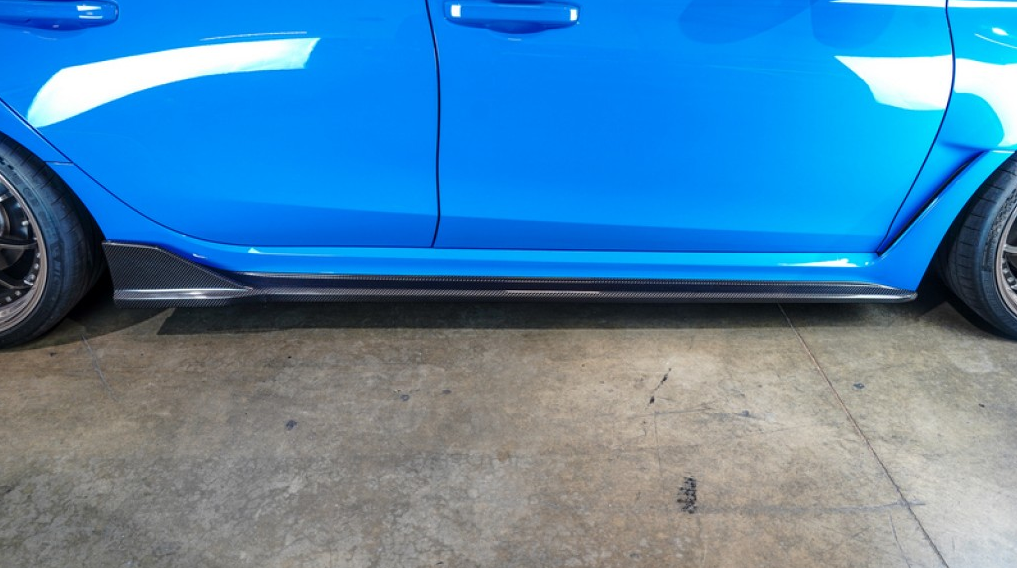 APR Carbon Fiber Side Rocker Extension 2023-2025 Honda Civic Type R (FL5)