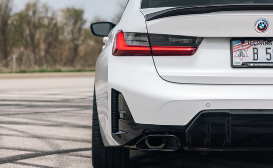 Acexxon BMW G20 3-Series LCI M-Sport Rear Reflector Insert Set - Honeycomb