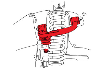 SPC Performance Adjustable Upper Control Arms Toyota Land Cruiser 200 Series / Lexus LX570