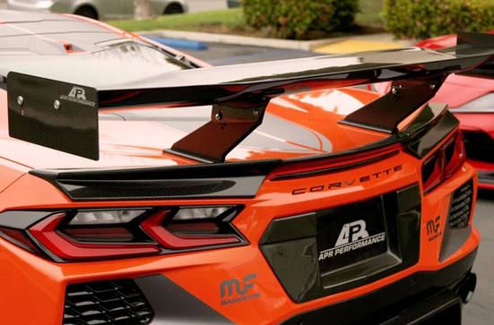 APR GTC-500 Adjustable Wing 2020-2025 Chevrolet Corvette C8