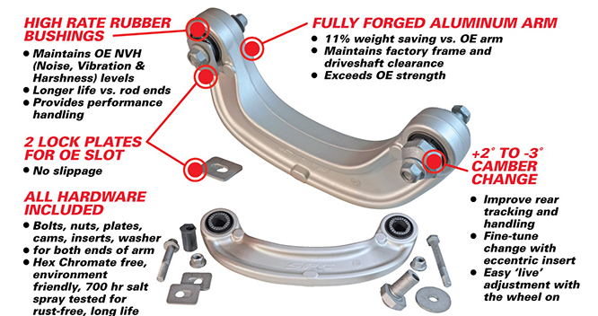 SPC Performance Rear Camber Arm 2015-2023 Ford Mustang