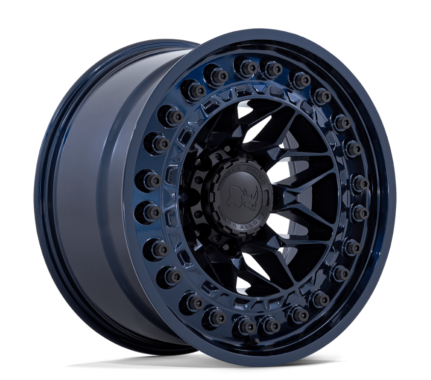 17x9.0 Black Rhino Alpha Mightnight Blue