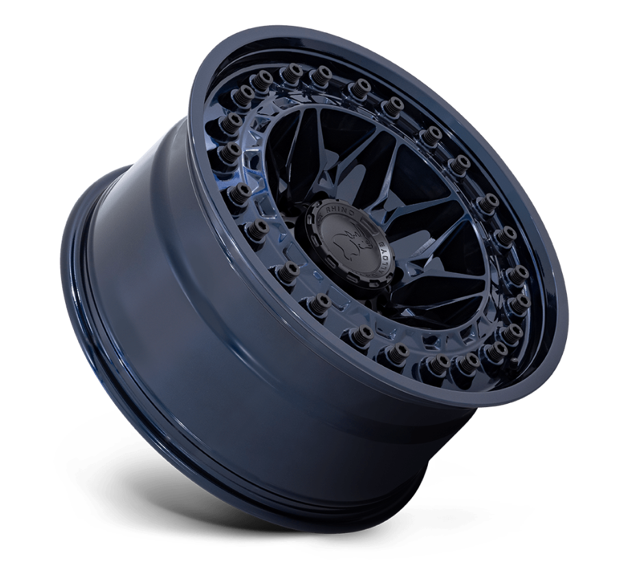 17x9.0 Black Rhino Alpha Mightnight Blue