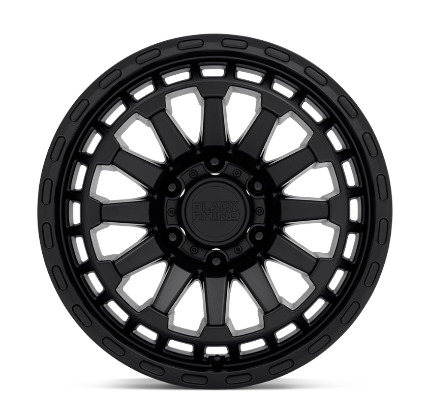 17x8.5 Black Rhino Raid Matte Black