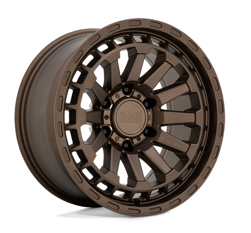 17x8.5 Black Rhino Raid Matte Bronze