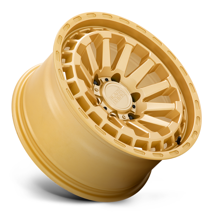17x8.5 Black Rhino Raid Gold