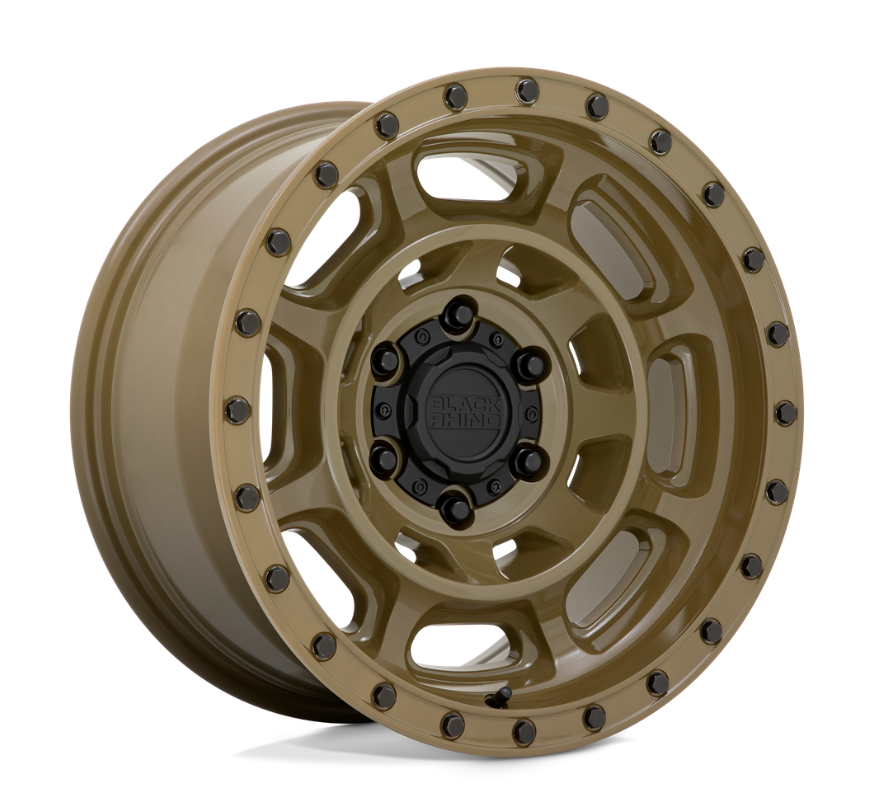 17x8.5 Black Rhino Convoy Gator Green