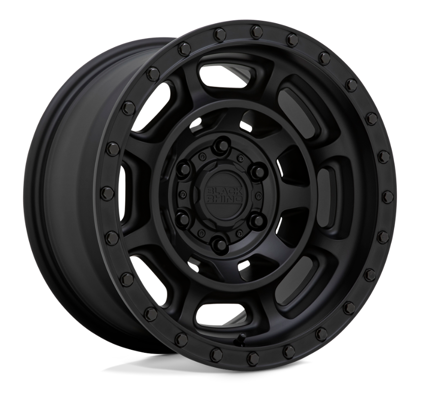 17x8.5 Black Rhino Convoy Matte Black