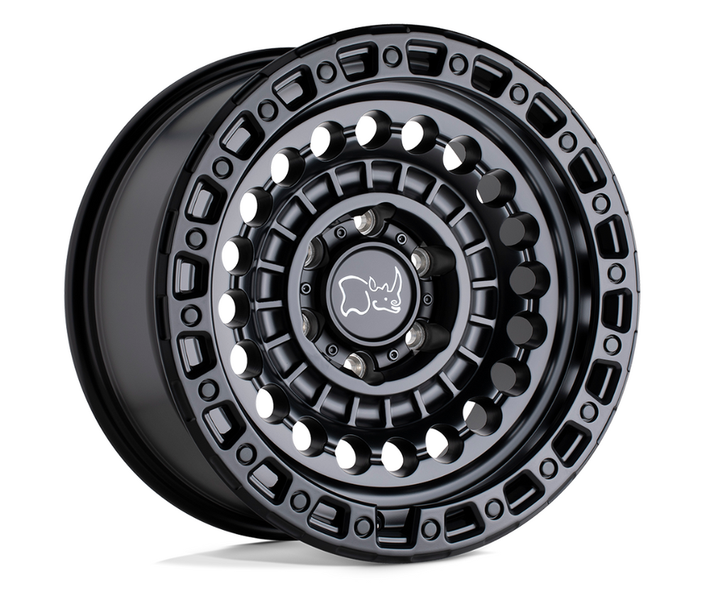 17x8.5 Black Rhino Sentinel Desert Sand w/ Black Ring