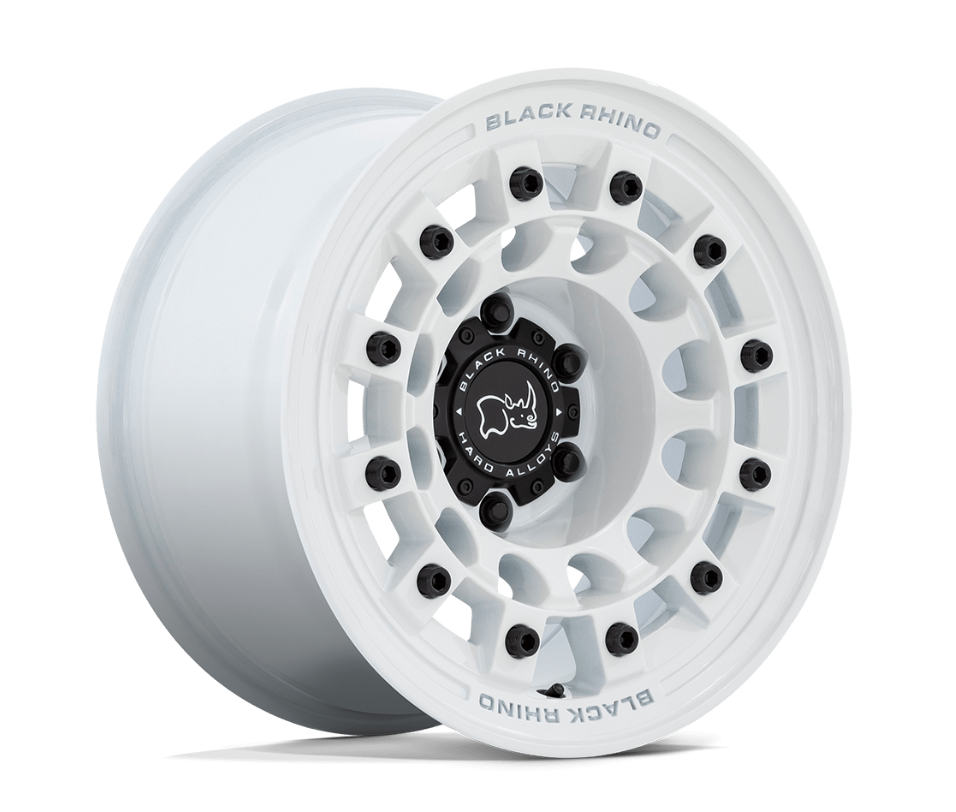 17x9.0 Black Rhino Fuji Gloss White