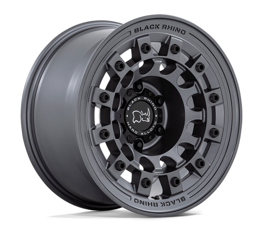 17x9.0 Black Rhino Fuji Matte Gunmetal