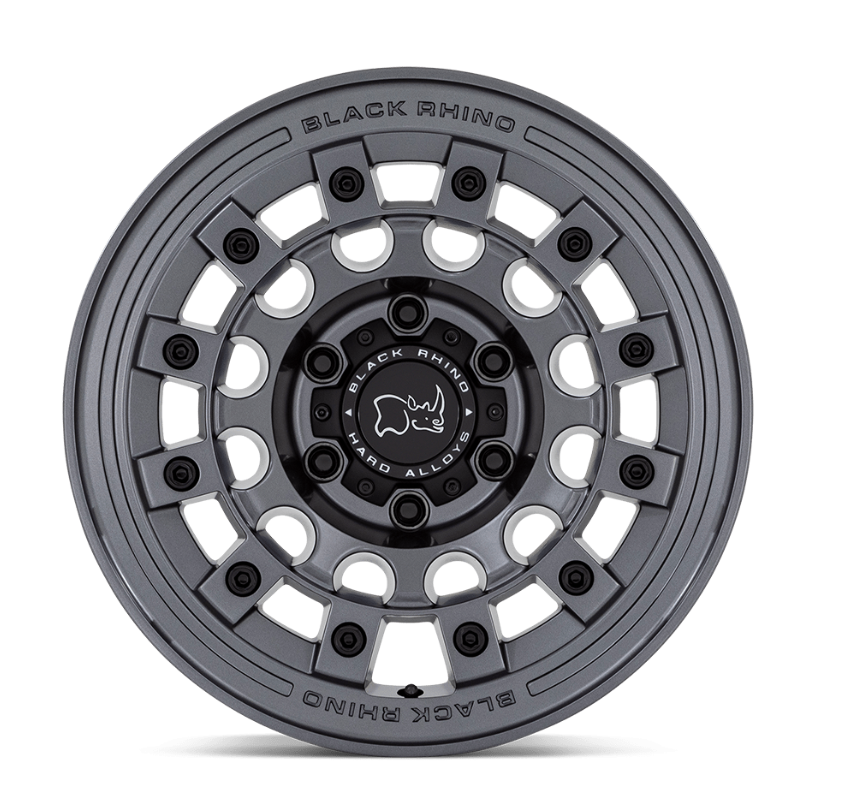 17x8.0 Black Rhino Fuji Matte Gunmetal