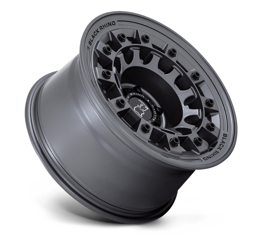 17x8.0 Black Rhino Fuji Matte Gunmetal