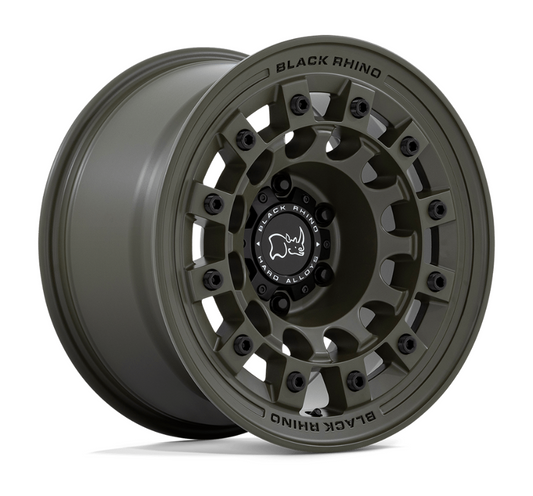 17x9.0 Black Rhino Fuji Olive Drab Green