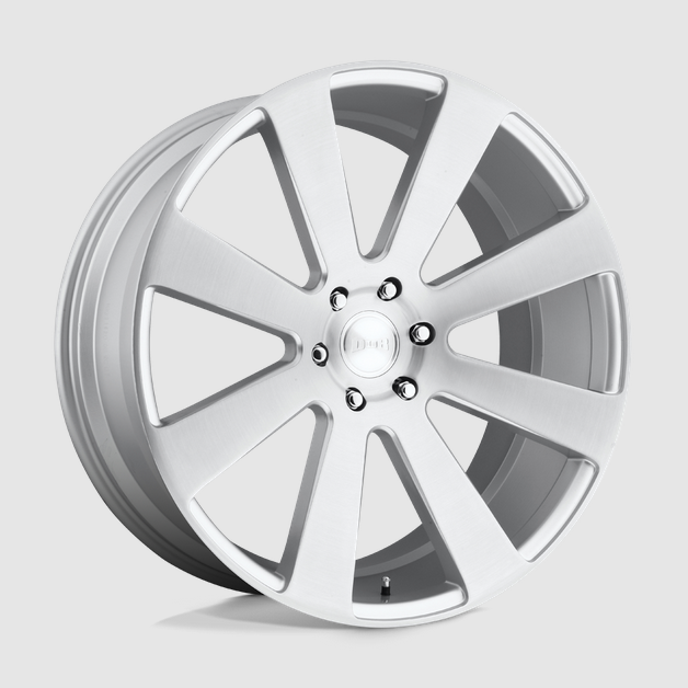 22x9.5 DUB S213 8-Ball / 6x139.7 / ET+20mm / Gloss Silver Brushed / Bore 78.10 / 2200 Load