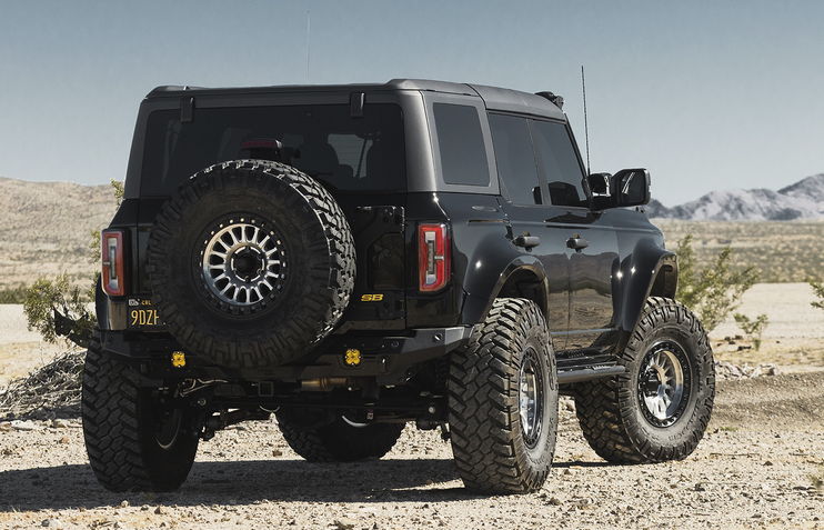 17x8.5 KMC IMS KM552 Matte Bronze w/Gloss Black Lip