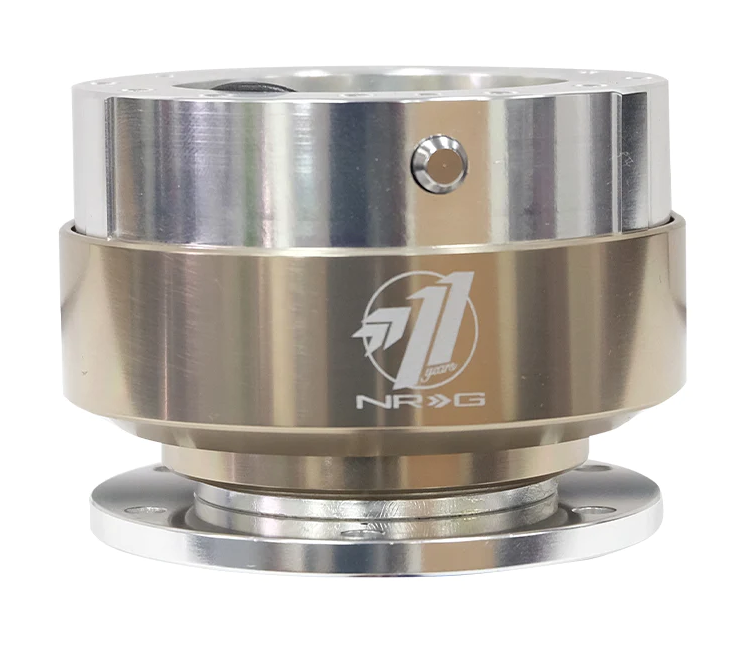 NRG Gen 1.5 Silver/Titanium Ring Steering Wheel Quick Release