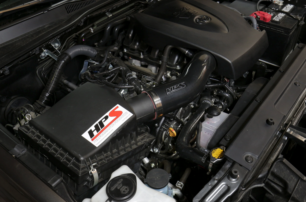 HPS Reinforced Silicone Post MAF Air Intake Hose Kit Toyota 2016-2023 Tacoma 3.5L V6