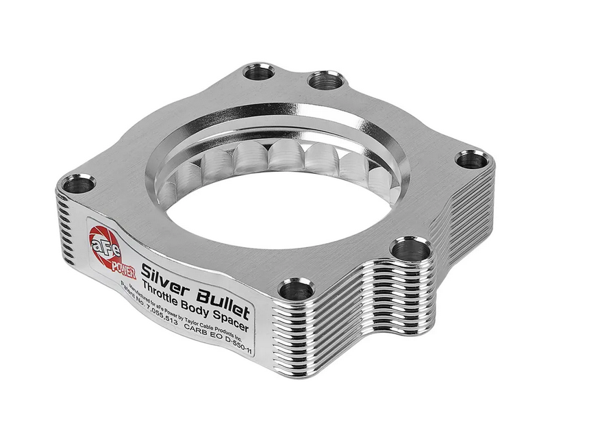AFE Silver Bullet Throttle Body Spacer 2009-2023 Dodge Ram 1500 /2019-2023 RAM 1500 Classic V8 HEMI (5.7L)
