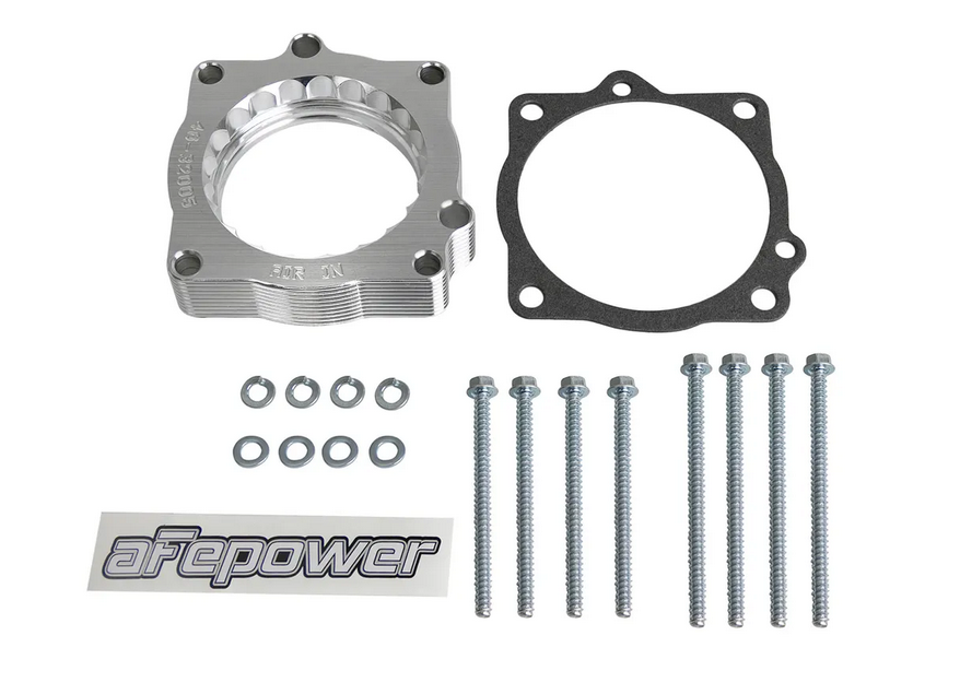 AFE Silver Bullet Throttle Body Spacer 2009-2023 Dodge Ram 1500 /2019-2023 RAM 1500 Classic V8 HEMI (5.7L)