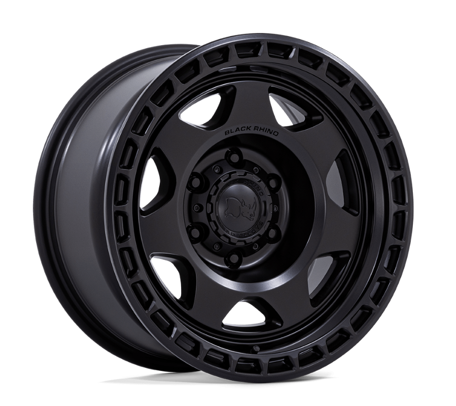 17x8.5 Black Rhino Voyager Matte Black