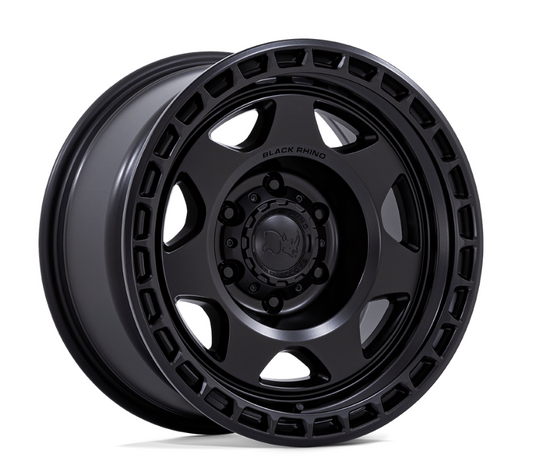 17x8.5 Black Rhino Voyager Matte Black