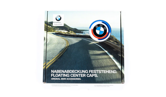 BMW Heritage Floating Wheel Center Cap Set - 56mm