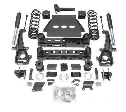ReadyLift 6" Lift Kit with 22" Wheels with Big Bore Knuckle 2019-2024 Ram 1500