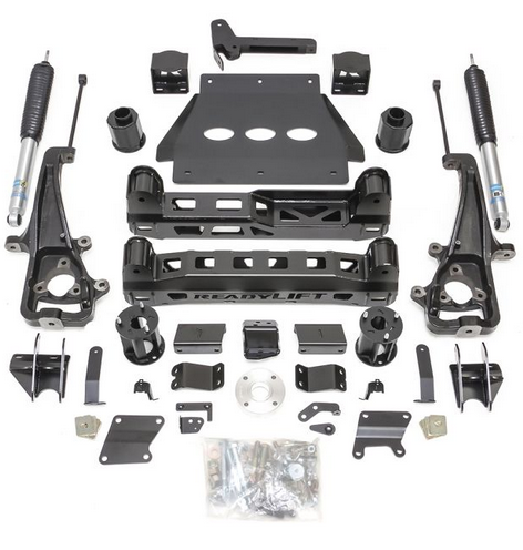 ReadyLift 6" Lift Kit 2019-2024 Ram 1500 With Factory Air Suspension & 22" Wheels with Big Bore Knuckle