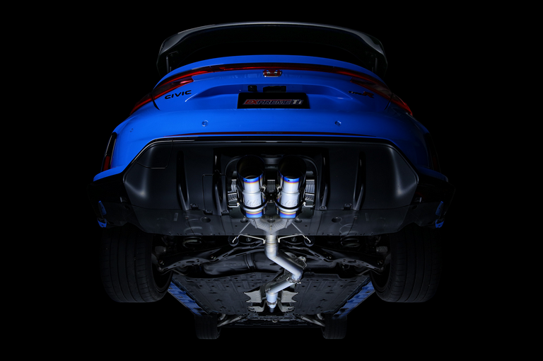 Tomei Expreme Ti Full Titanium Muffler Type D Dual 2023-2024 Honda Civic Type R (FL5)