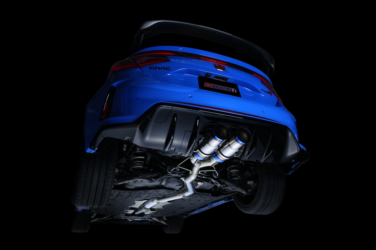 Tomei Expreme Ti Full Titanium Muffler Type D Dual 2023-2024 Honda Civic Type R (FL5)