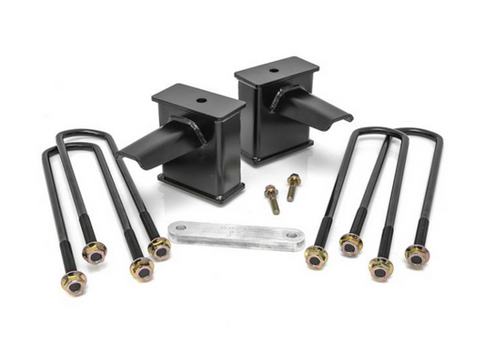ReadyLift 6.5" Tall Tapered Block Kit - 2-Piece Drive Shaft 2017-2024 Ford F250/F350 Super Duty