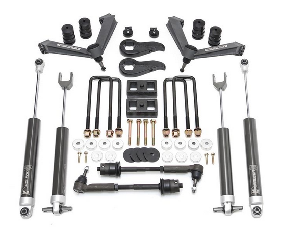 ReadyLift 3.5'' SST Lift Kit Front With 2'' Rear With Fabricated Control Arms And Falcon 1.1 Monotube Shocks- 2020-2021 GM Silverado / Sierra 2500HD