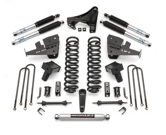 ReadyLift 6.5" Lift Kit w/ Bilsltein Shocks (2-piece Drive Shaft Only) 2017-2022 Ford Super Duty F250/F350 Diesel 4WD