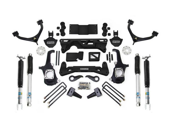 ReadyLift 7-8" Lift Kit 2011-2019 ﻿Chevrolet Silverado / GMC Sierra 2500HD/3500HD w/ Rear Bilstein Shocks