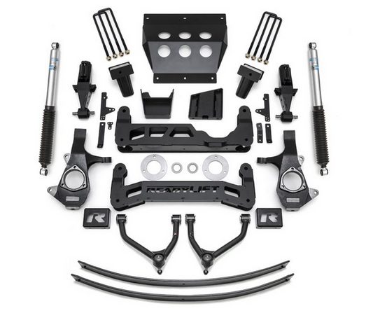 ReadyLift 9" Lift Kit 2014-2018 ﻿GM Silverado / Sierra 1500 w/ Cast Steel Suspension w/ Bilstein Rear Shocks