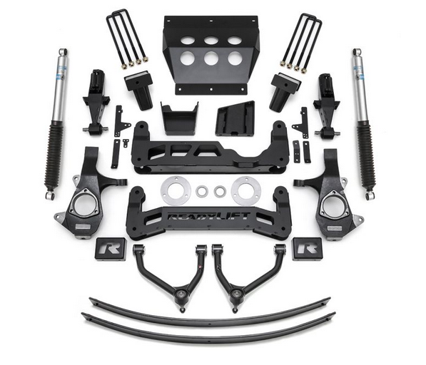 ReadyLift 9" Lift Kit 2014-2018 ﻿GM Silverado / Sierra 1500 w/ Cast Steel Suspension w/ Bilstein Rear Shocks
