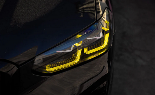 Motorsport+ F97 X3M / F98 X4M CSL Style Yellow DRL LED Module Set